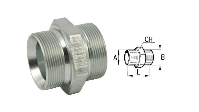 VALVOLA DUALE IDRAULICA BSP M20x1.5