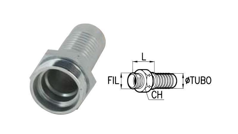 COLLEGAMENTO IDRAULICO CEL 18 L MASCHIO DN12-M26X1.5