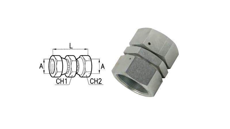 HYDRAULICZNA PODWÓJNA NAKRĘTKA OBROTOWA 3/4