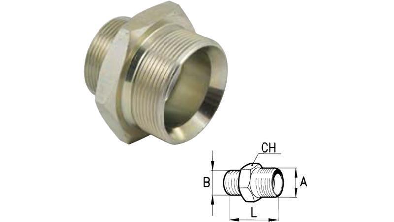 HYDRAULISK REDUSER BSP 1/4-1/2