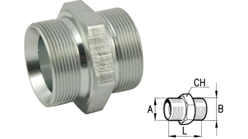 TEE IDRAULICO BSP M20x1.5