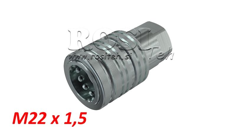 BRZA SPOJKA TRACTOR ŽENSKA PUSH - PULL M22x1,5