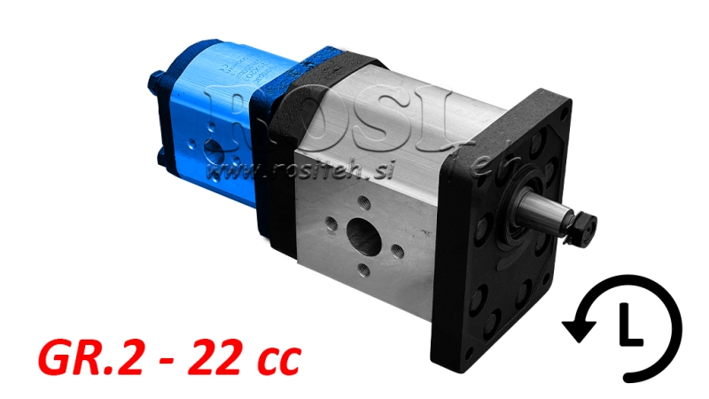 HIDRAULIČNA PUMPA 20A22X201 SECOND GR.2 22 CC LIJEVA