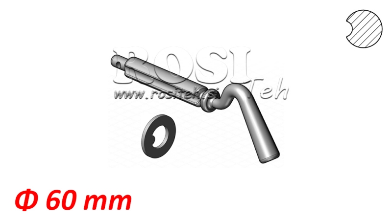 KLIN S JEDNIM UTOROM ZA KUGLO KIPER KASONA fi60