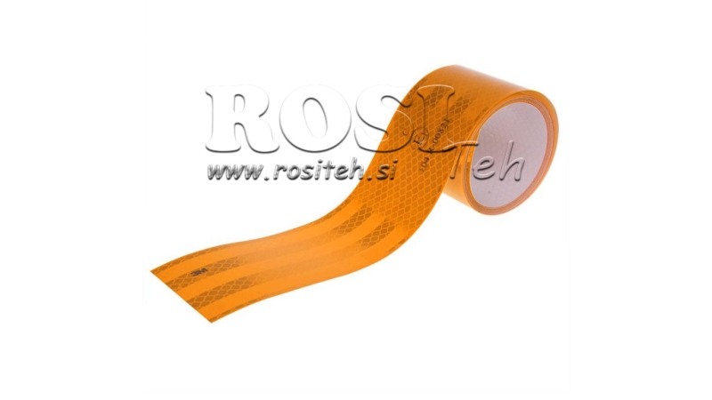 ODSJAJNI TRAK 3M - ŽUT - 1met