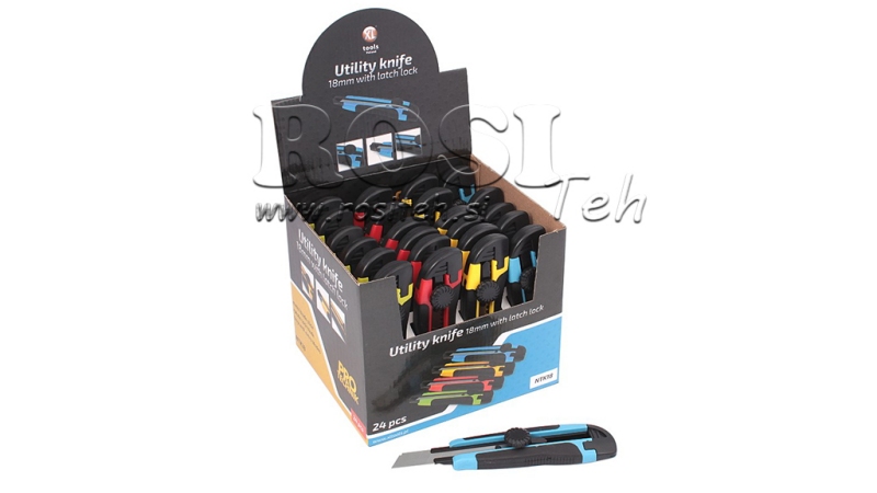 KOMPLET TAPETARSKIH NOŽEVA 24kom