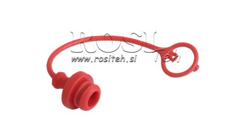 ZAŠTITNI GUMI POKLOPAC CRVENA - ŽENSKE BRZE SPOJKE