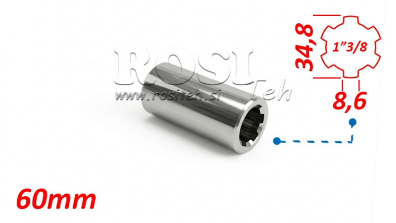 KARDANSKI ADAPTER ČAHURA 1-3/8 (60 mm)
