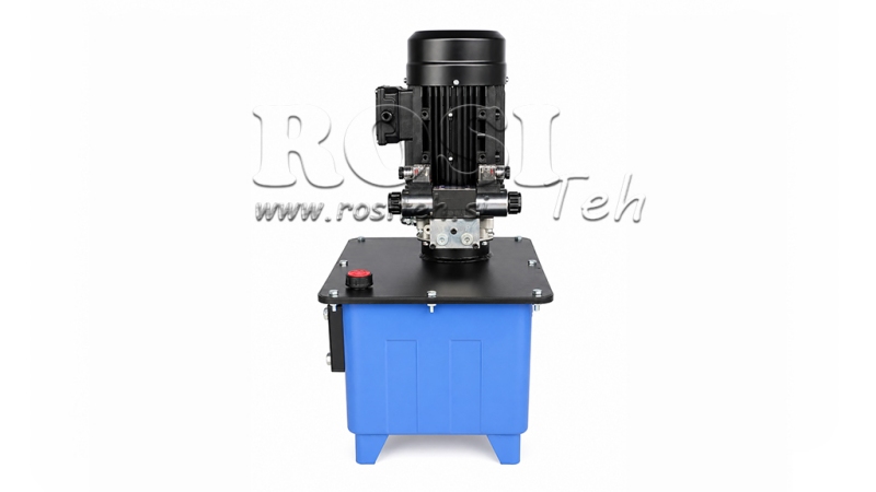 MINI HIDRAULIČNI AGREGAT 380V AC (4 kW) - 8 cc - 12 lit/min - tank 25 lit