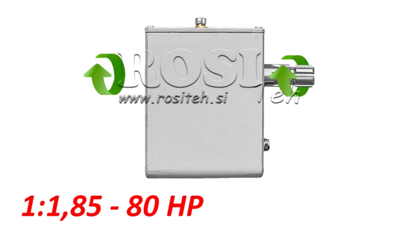 TRAKTORSKI REDUKTOR - 1:1,85 (80HP-60kW) ŽENSKI-MUŠKI