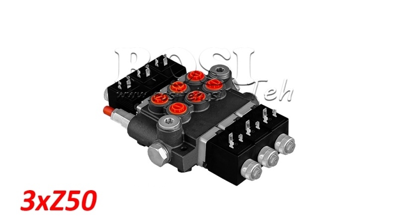 ELEKTROHIDRAULIČNI MONOBLOK VENTIL 3xZ50