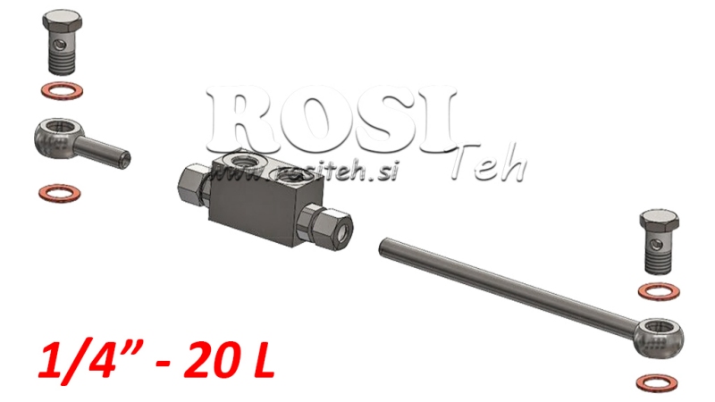 BLOK VENTIL VBPDE 1/4 SA CIJEVMI