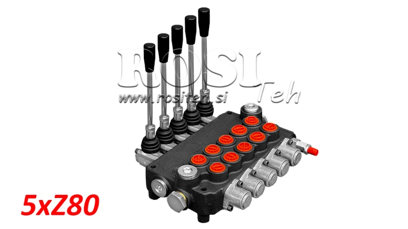 HIDRAULIČNI VENTIL 5xZ80