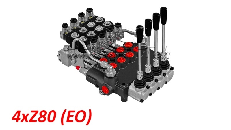 ELEKTRO-RUČNI HIDRAULIČNI MONOBLOK VENTIL 4xZ80