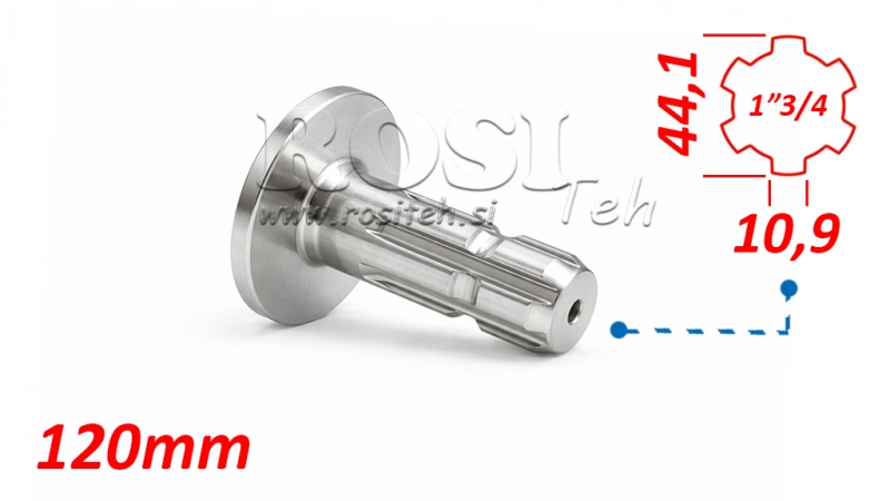 KARDANSKI ADAPTER S PRIRUBNICOM 1-3/4 (120 mm)