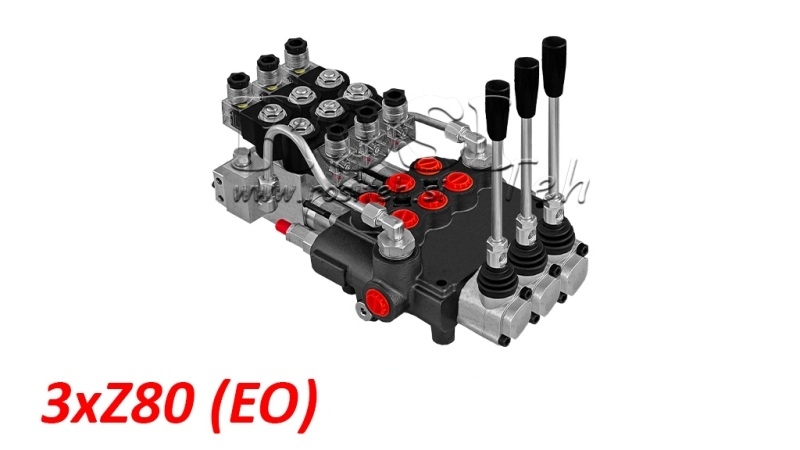 ELEKTRO-RUČNI HIDRAULIČNI MONOBLOK VENTIL 3xZ80