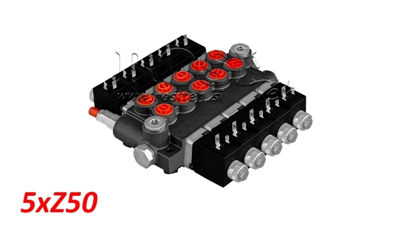 ELEKTROHIDRAULIČNI MONOBLOK VENTIL 5xZ50