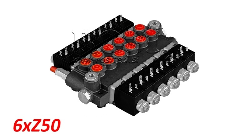 ELEKTROHIDRAULIČNI MONOBLOK VENTIL 6xZ50