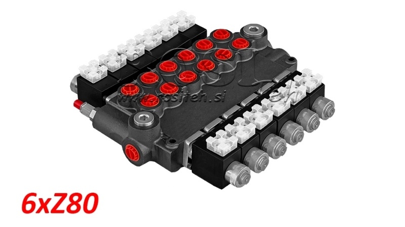 ELEKTROHIDRAULIČNI MONOBLOK VENTIL 6xZ80