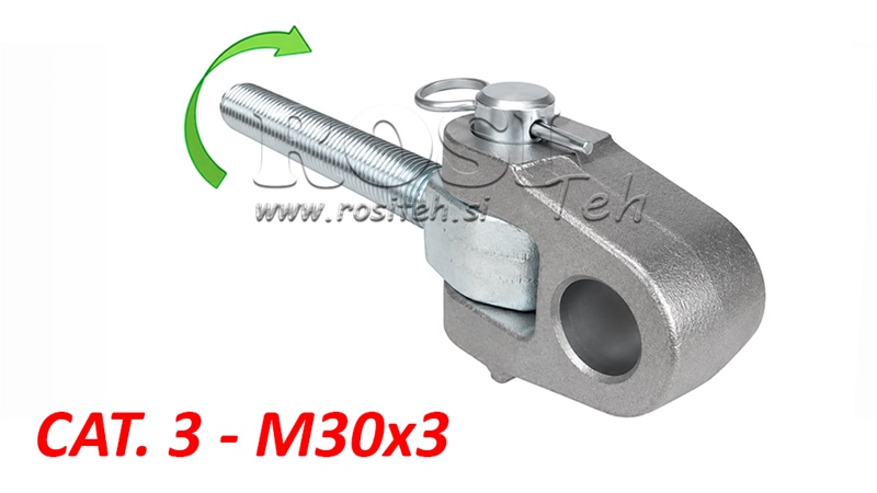 NAVOJNA KUKA SPECIAL KAT.3 ZA POTEZNICU M30X3