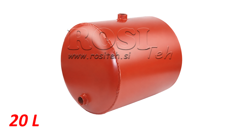 REZERVAR METALNI 20 LITRI OKRUGLI FI 300mm - VIŠINA 330mm