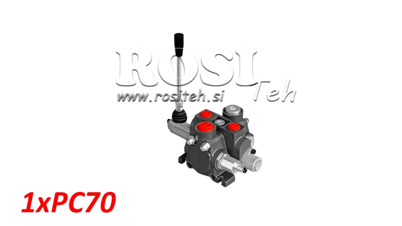 RUČNI HIDRAULIČNI VENTIL SEKCIJSKI 1xPC70