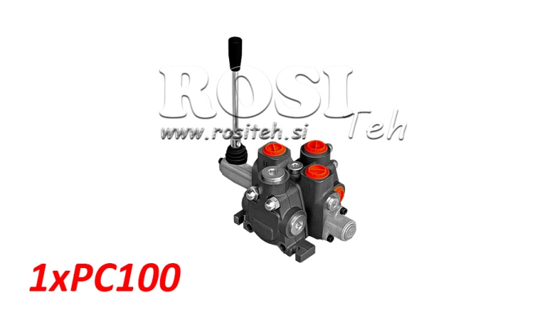 RUČNI HIDRAULIČNI VENTIL SEKCIJSKI 1xPC100
