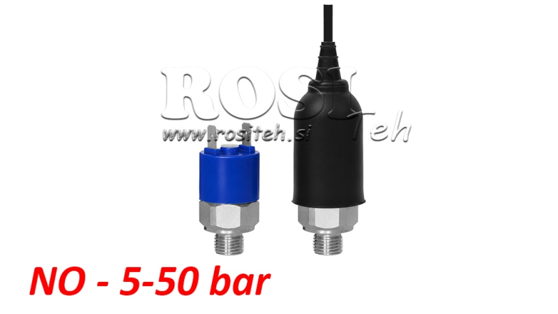 HIDRAULIČNI TLAČNI PREKIDAČ K4 - NO 5-50 BAR (MAX.200BAR)