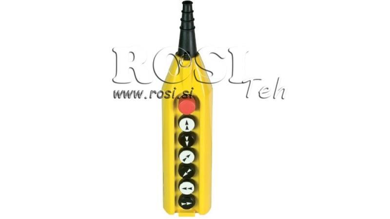 SET DALJINSKOG PREKIDAČA 6 TIPKI U KUĆIŠTU BEZ KABLA