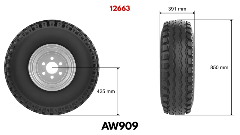 15,0/55-17 GUMA AW909 (14 PR) SA FELGOM 13,00 x 17