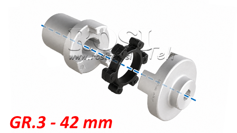 GUMENI UMETAK ND43C (11-15kW) 42mm/GR3