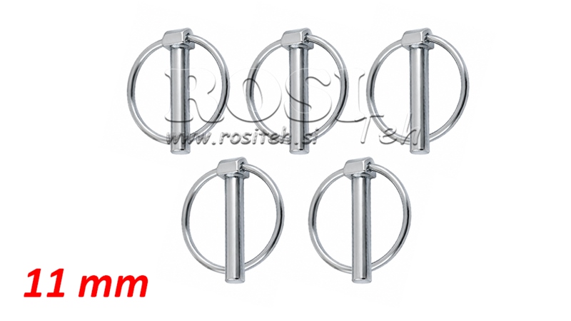 KOMPLET SIGURNOSTNIH SPONA OKRUGLA fi 11,0 mm (5kom)