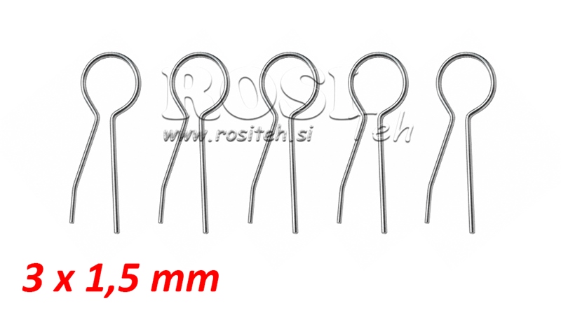 KOMPLET SIGURNOSTNIH RASCIJEPKI 3x1,5 (5kom)