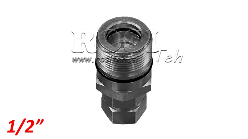 BRZA SPOJKA NAVOJNA CVV ŽENSKA 1/2 -ECO