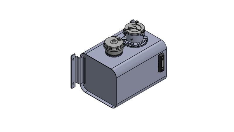 METALNA POSUDA GORNJA 20 Lit 265x290x400mm