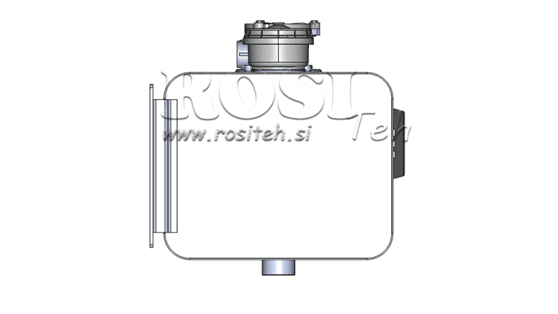 REZERVAR METALNI TOP 60 Lit 310x380x560mm