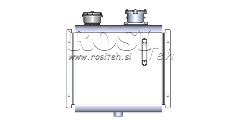 REZERVAR METALNI TOP 80 Lit 360x500x500mm