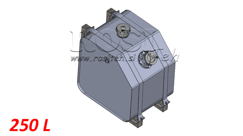 REZERVAR METALNI TOP 250 Lit 600x600x800mm