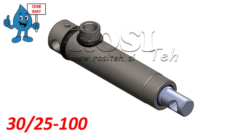 HIDRAULIČNI CILINDAR MONO 30/25-100
