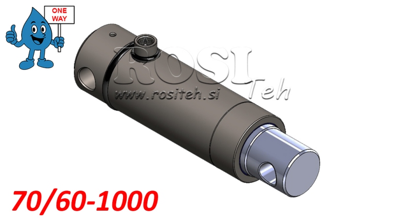 HIDRAULIČNI CILINDAR MONO 70/60-1000