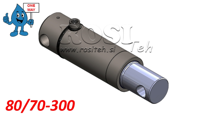 HIDRAULIČNI CILINDAR MONO 80/70-300