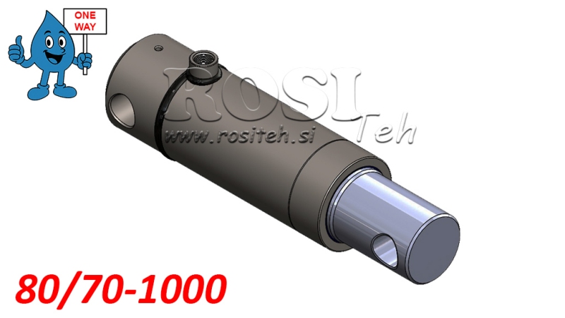 HIDRAULIČNI CILINDAR MONO 80/70-1000