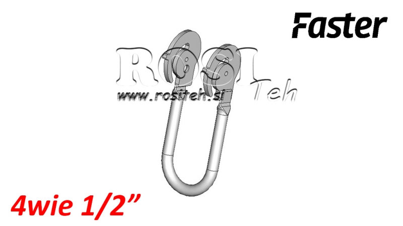 RUČICA ZA MULTI-FASTER 4SMJERNI 1/2 FIKSNI DIO