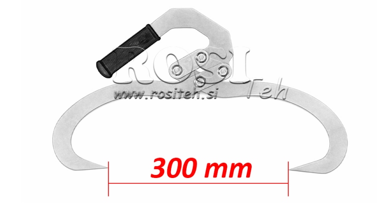 RUČNA ŠUMARSKA KLJEŠTA GRIPPER HD30 (300 mm) - POCINČANA