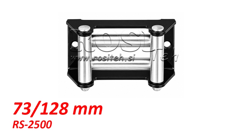 VALJKASTA VODILICA ZA ČELIČNO UŽE (RS-2500) - 73 x 128 mm