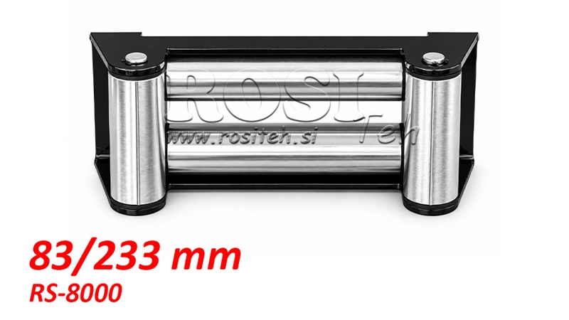 VALJKASTA VODILICA ZA ČELIČNO UŽE (RS-8000) - 83 x 233 mm