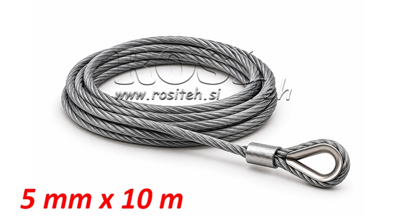 ČELIČNO UŽE ZA VITLO RS-3500 - 1585 kg