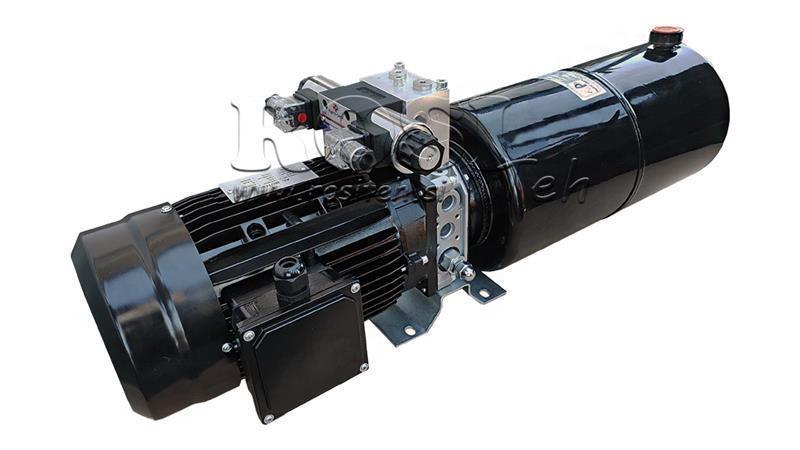 MINI HIDRAULIČKI AGREGAT 380V AC (2.2 kW) 120 bar - 8.0 cc - 11.2 lit/min - rezervoar 12 lit