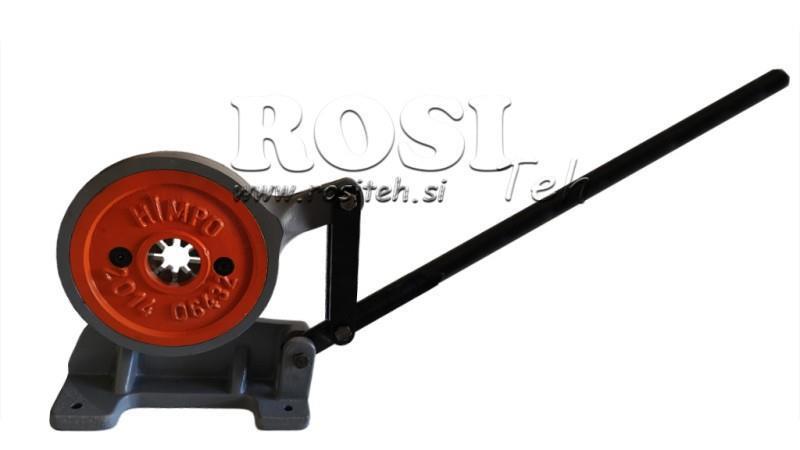 RUČNA MAŠINA ZA KRPANJE ZA CEVI NISKOG PRITISKA 8-35mm 8 ZUBA S ZAŠTITOM