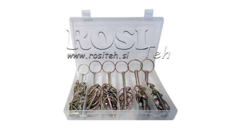 SET SIGURNOSNIH OKRUGLIH KLIPOVA TRAKTORA (50 kom)